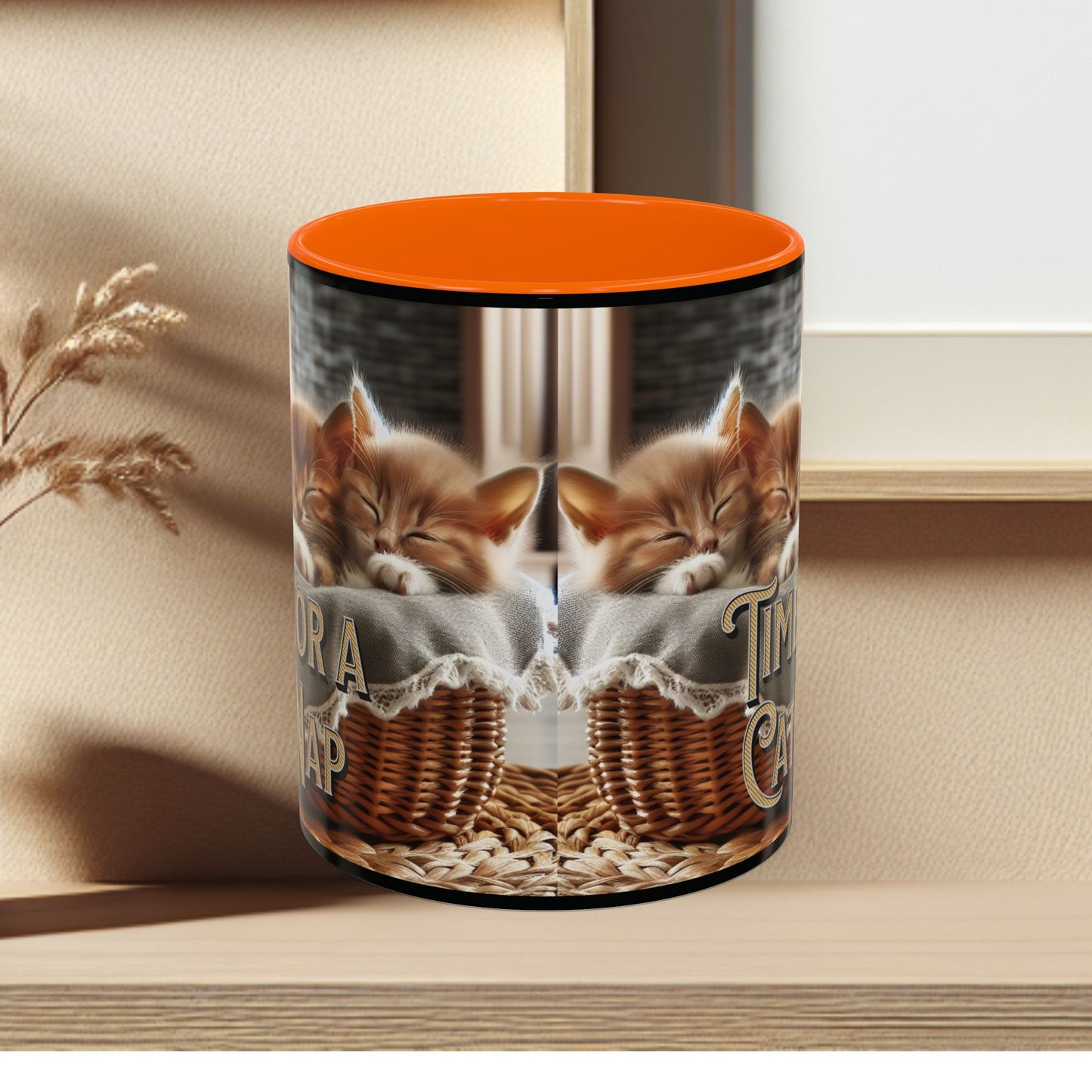 Coffee Mug - Time for a Cat Nap Accent (11, 15oz)