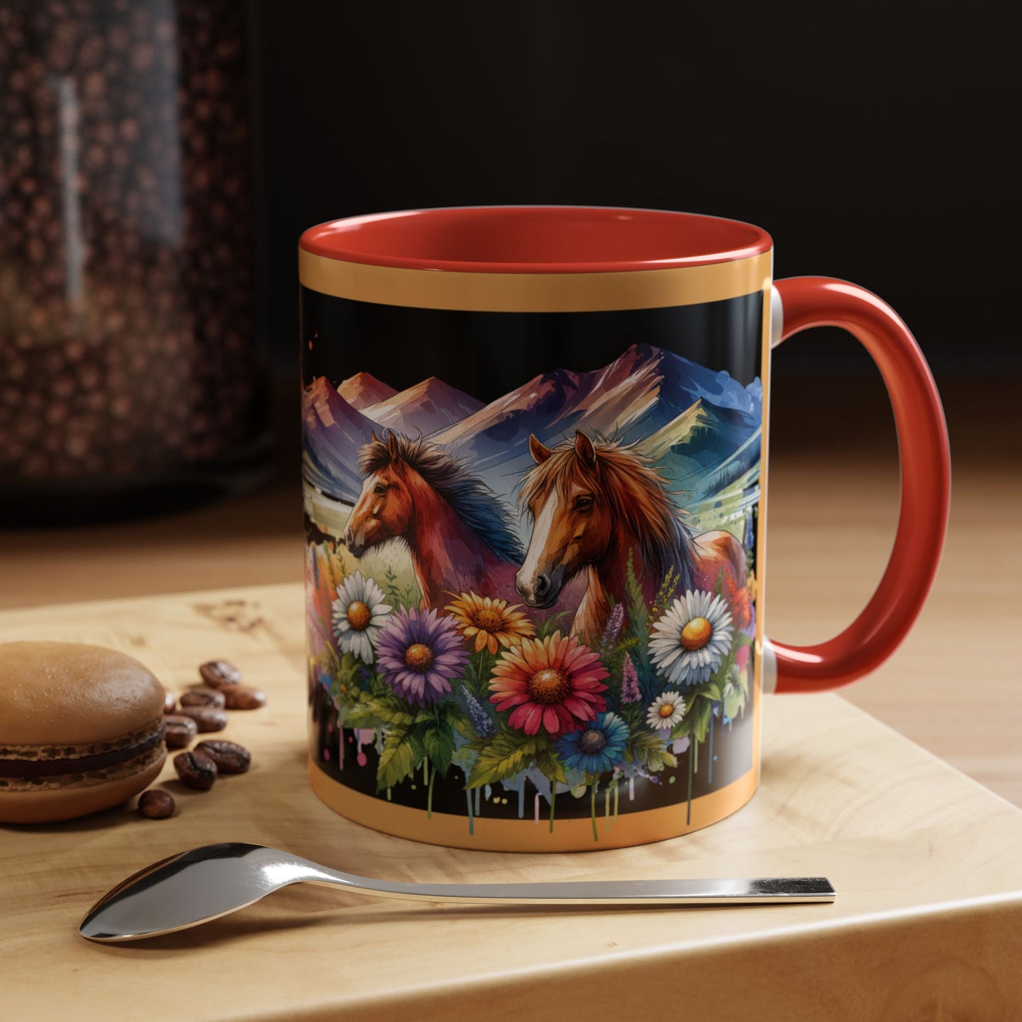 Mug Coffee Wild Horses 11oz 15oz