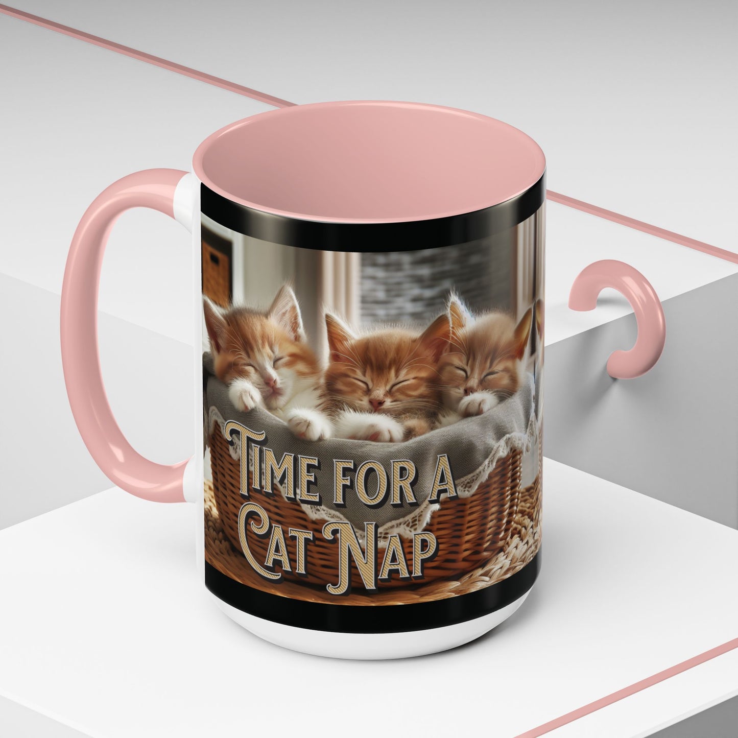 Coffee Mug - Time for a Cat Nap Accent (11, 15oz)