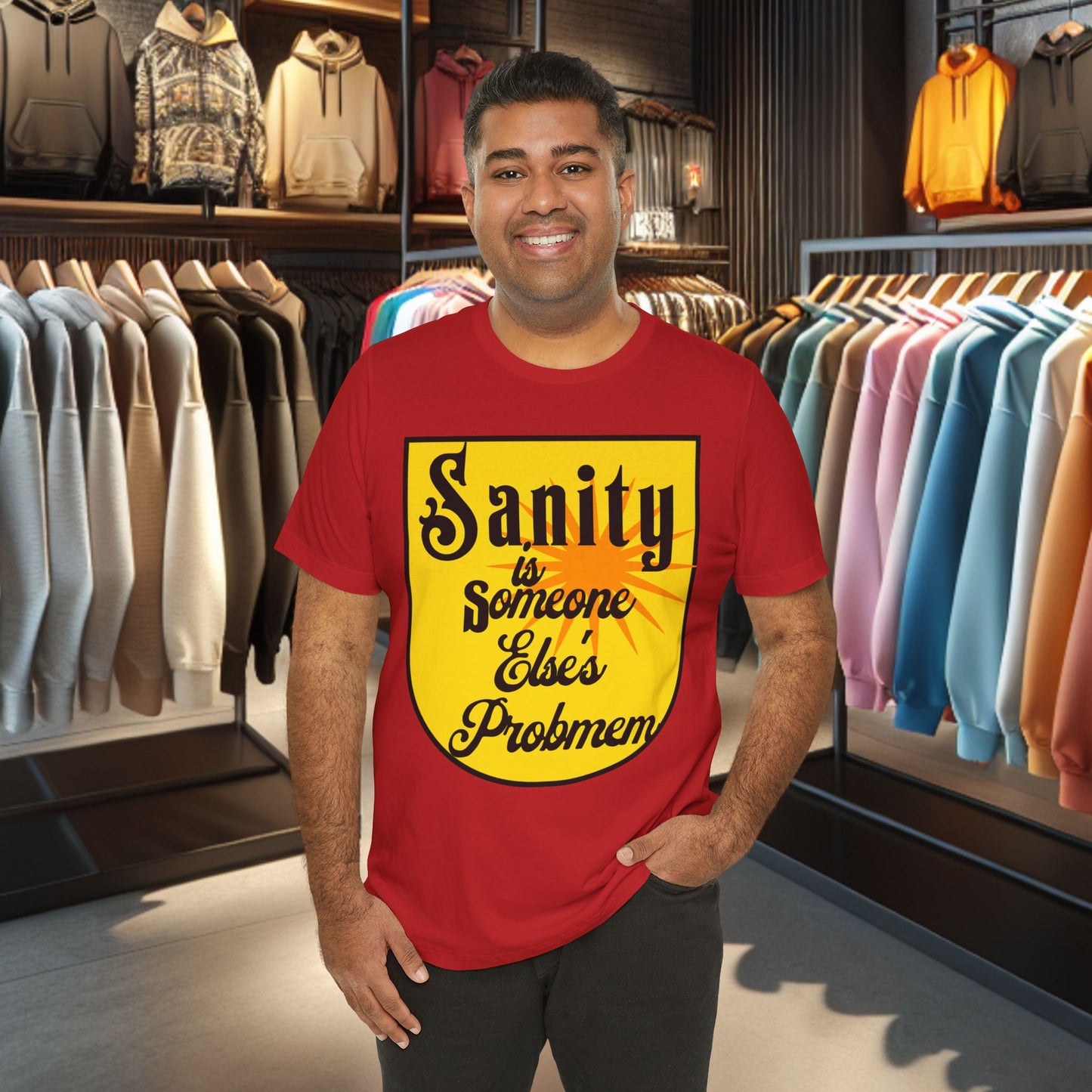 Funny Sanity Unisex Tee