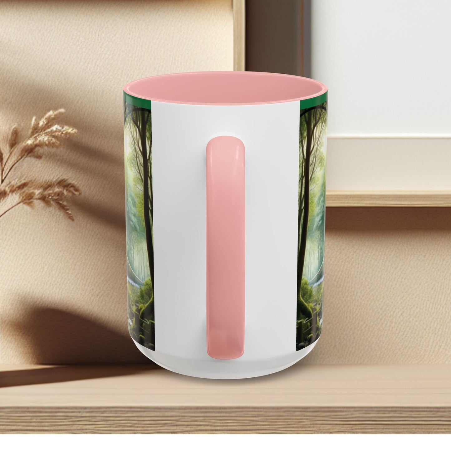 Mug - Jungle Train - Accent Coffee Mug (11oz, 15oz) (AOP)
