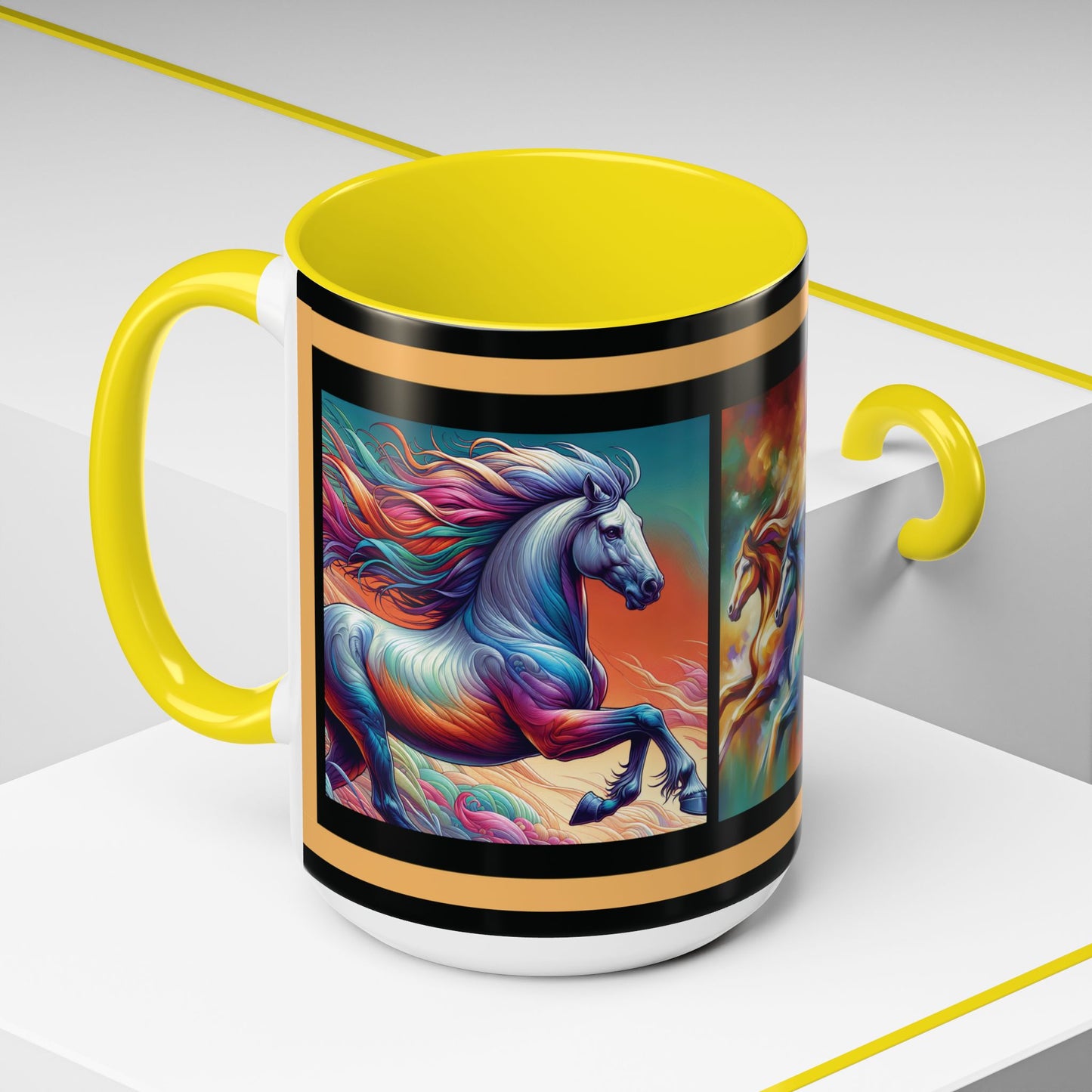 Coffee Mug Cloud Horses 11oz, 15oz