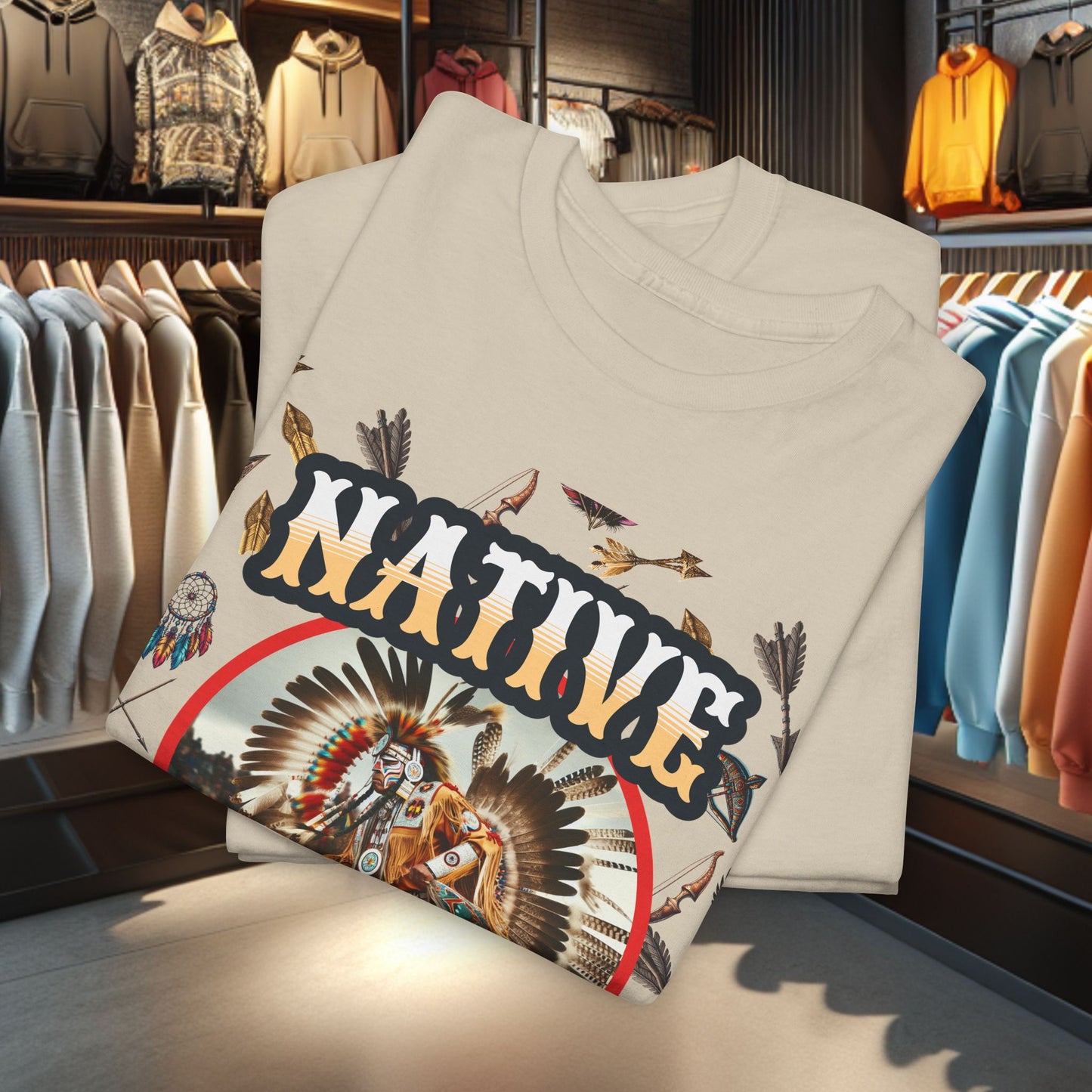 Men's Native - American Native Dancer Tee