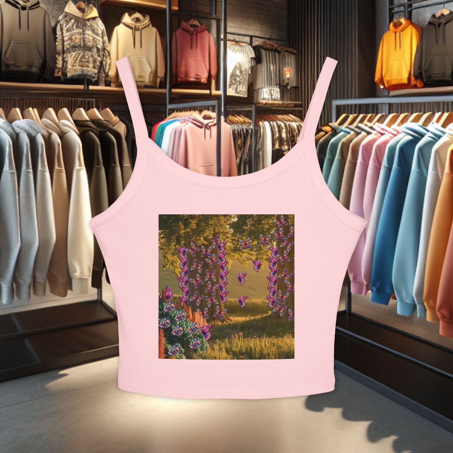 Butterfly Forest Tank Top
