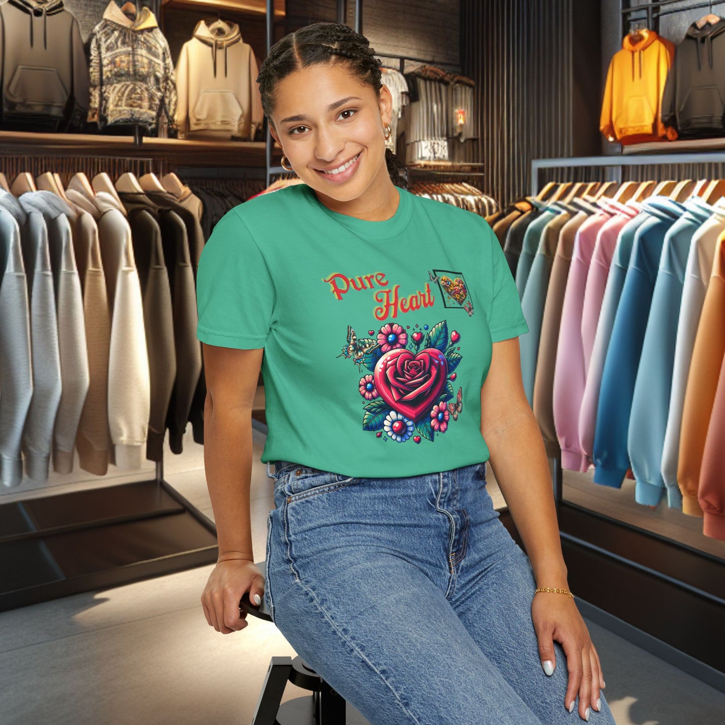 Pure Heart Unisex T-Shirt - Valentine’s Day & Everyday Love