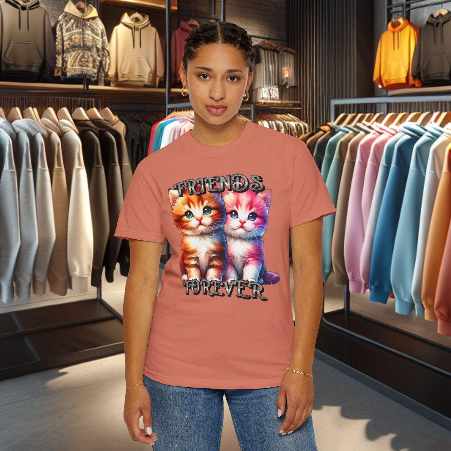 Cat Graphic T-shirt