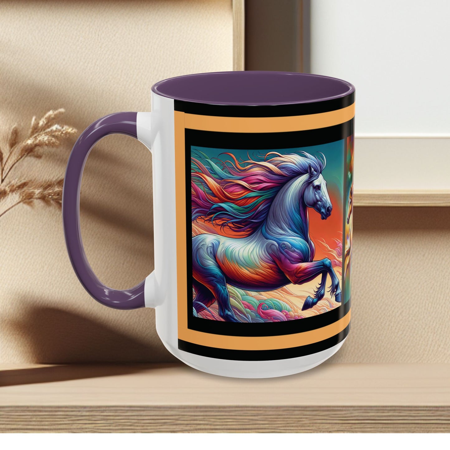 Coffee Mug Cloud Horses 11oz, 15oz