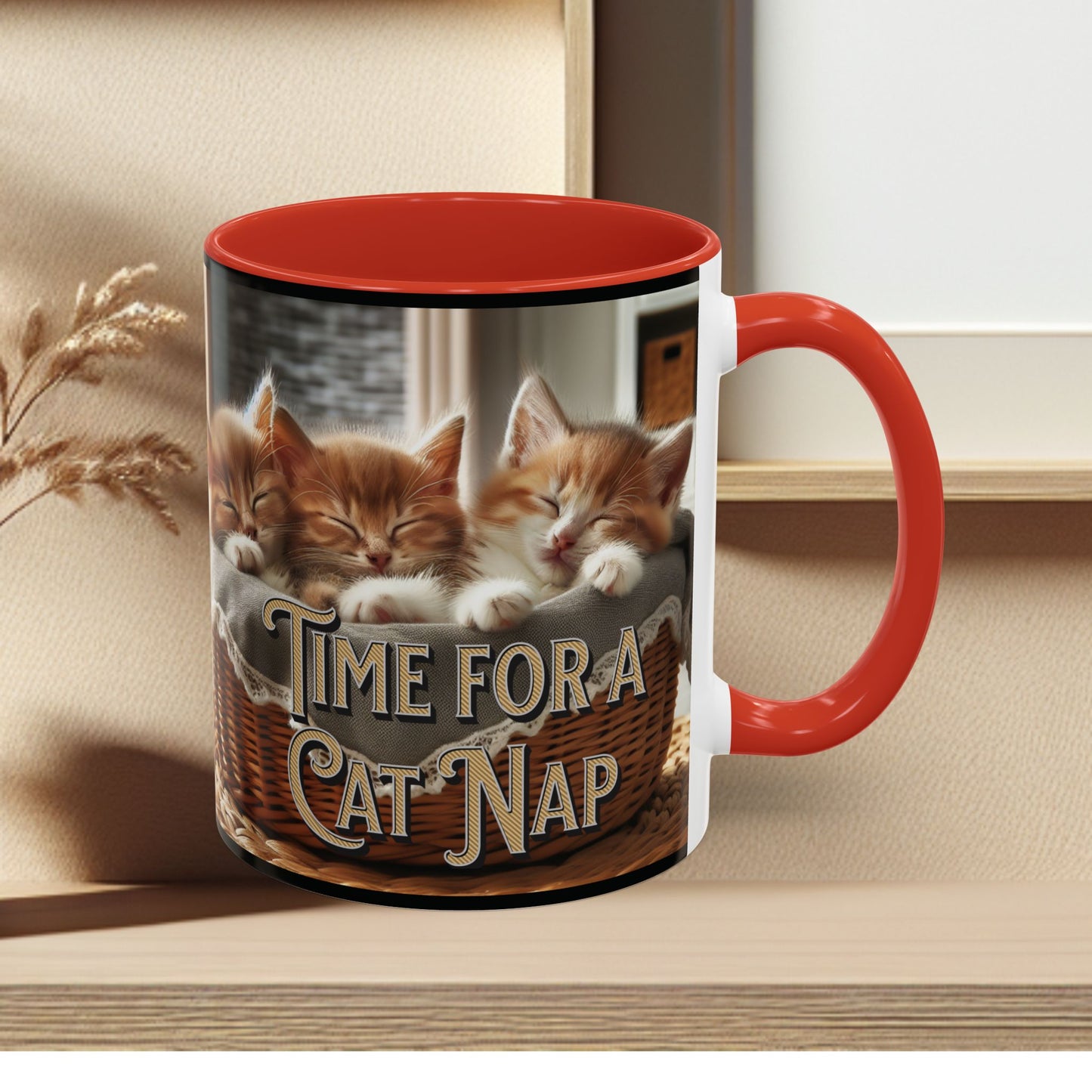 Coffee Mug - Time for a Cat Nap Accent (11, 15oz)