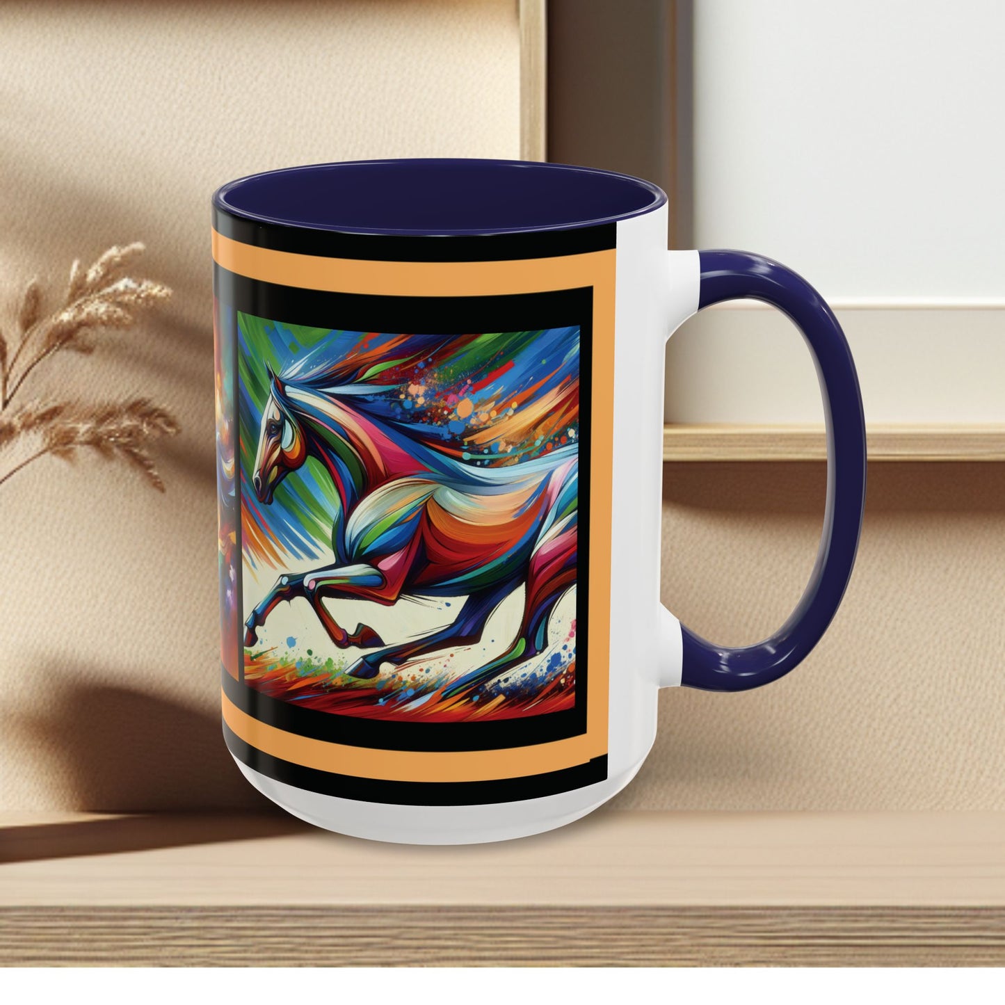 Coffee Mug Cloud Horses 11oz, 15oz