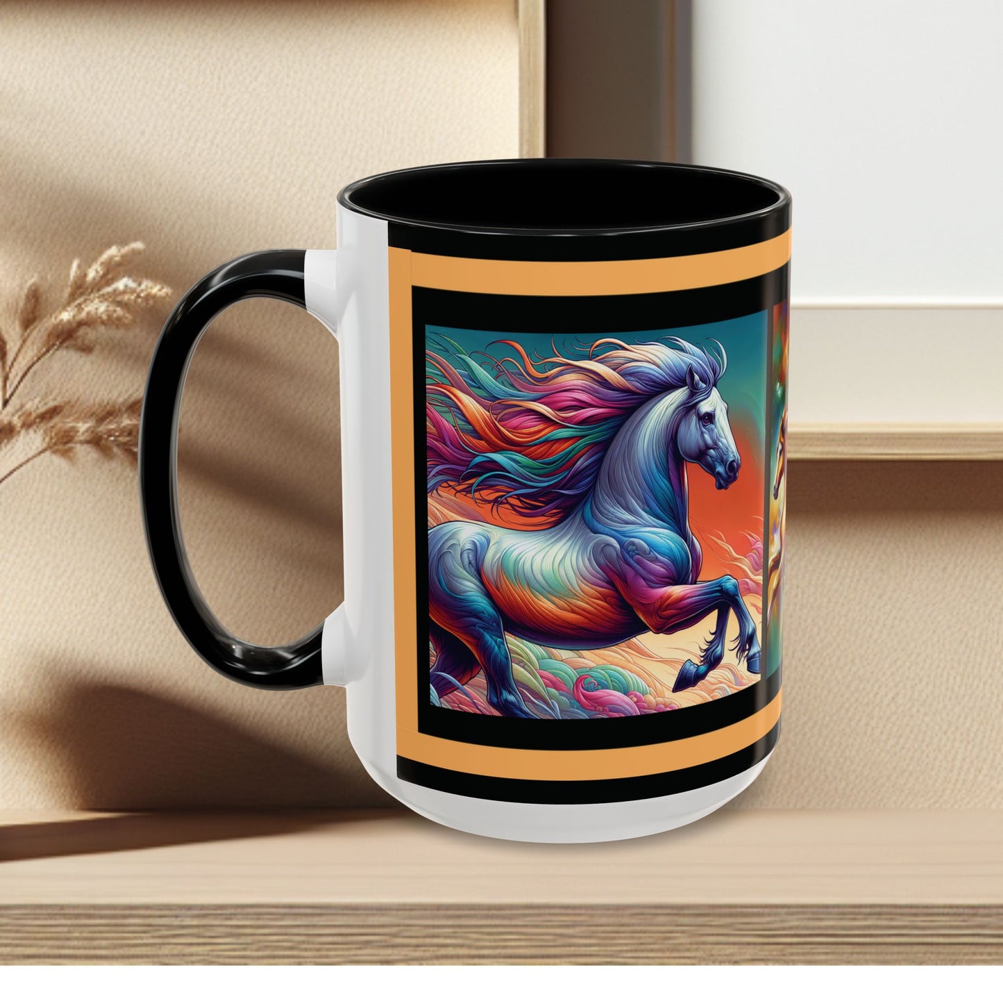 Coffee Mug Cloud Horses 11oz, 15oz
