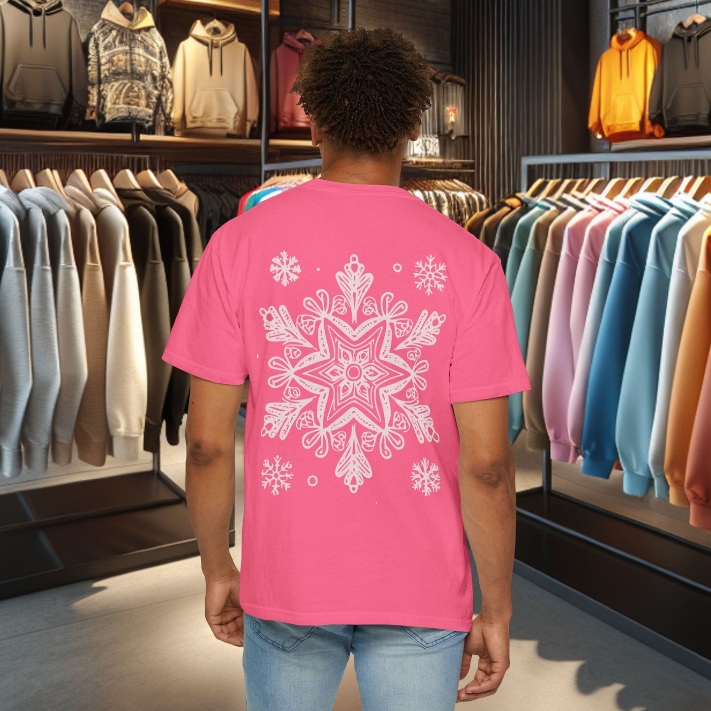 Scatting Snowmen, T-Shirt - Snowman Lover's Gift