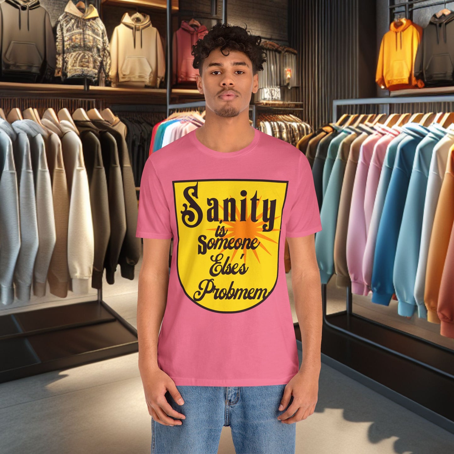 Funny Sanity Unisex Tee