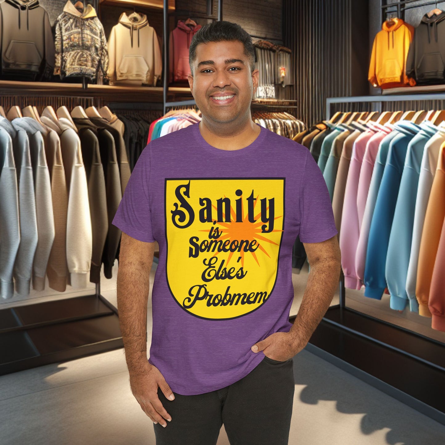 Funny Sanity Unisex Tee
