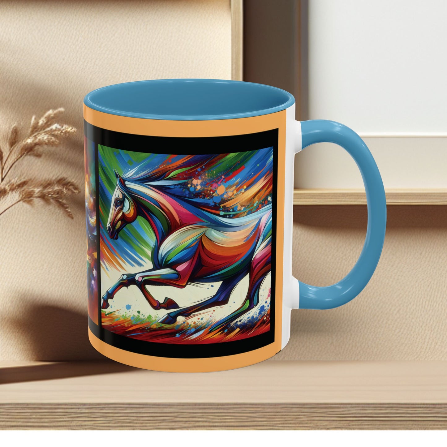 Coffee Mug Cloud Horses 11oz, 15oz