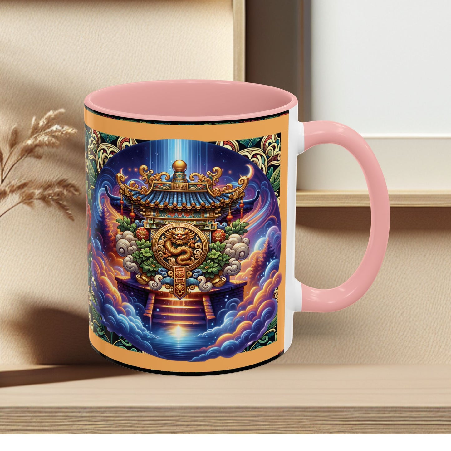 Mug Mystic Temple Rose Coffee Mug 11oz 15oz