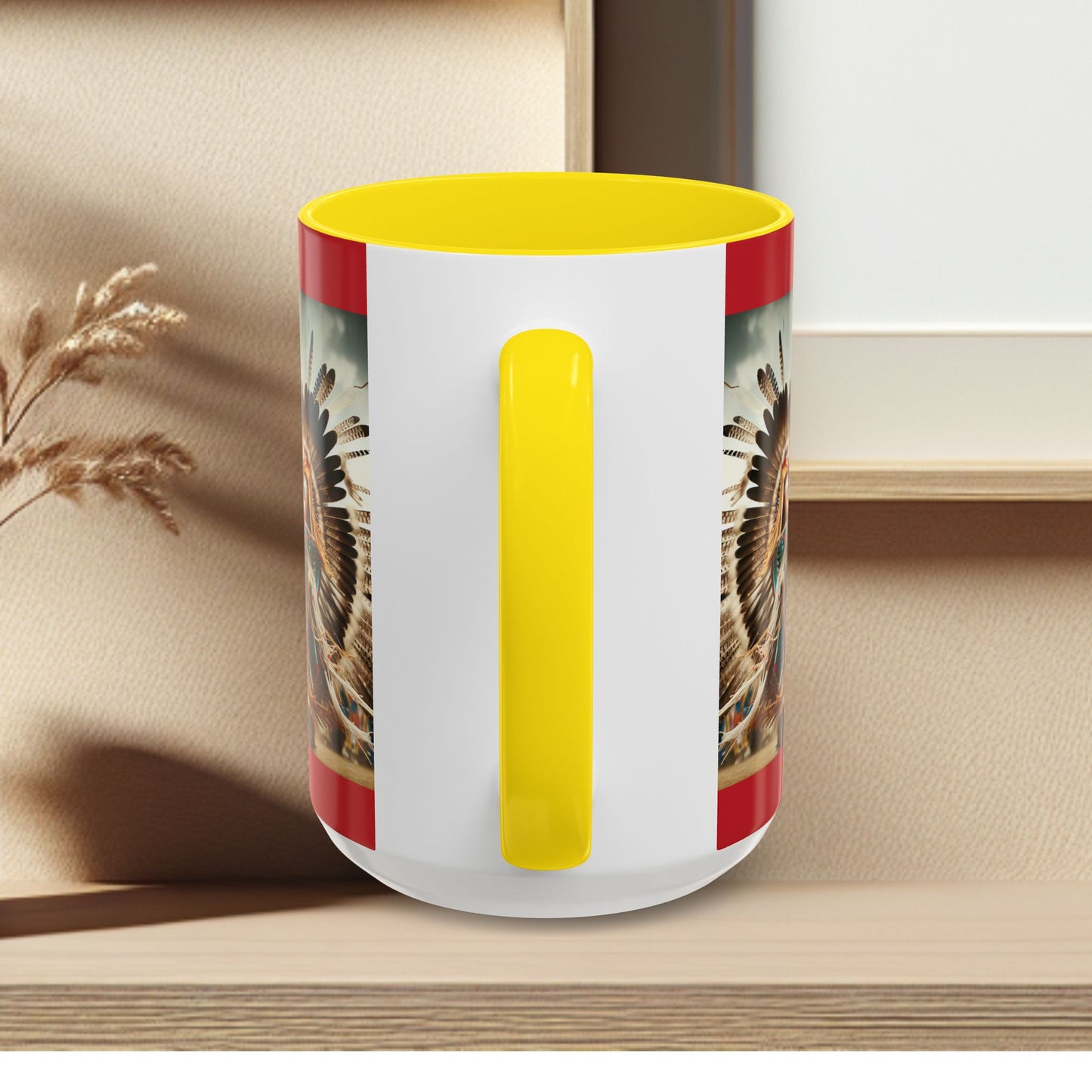 Mug- Native Dancer - Coffee Mug (11 oz, 15 oz) (AOP)
