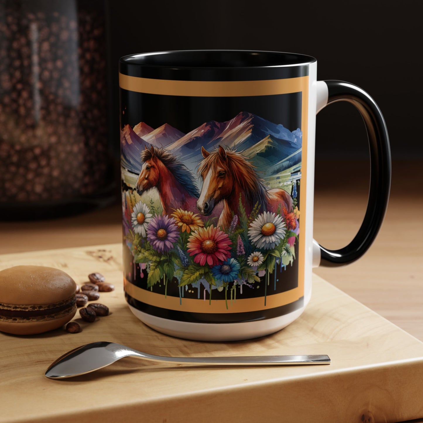 Mug Coffee Wild Horses 11oz 15oz