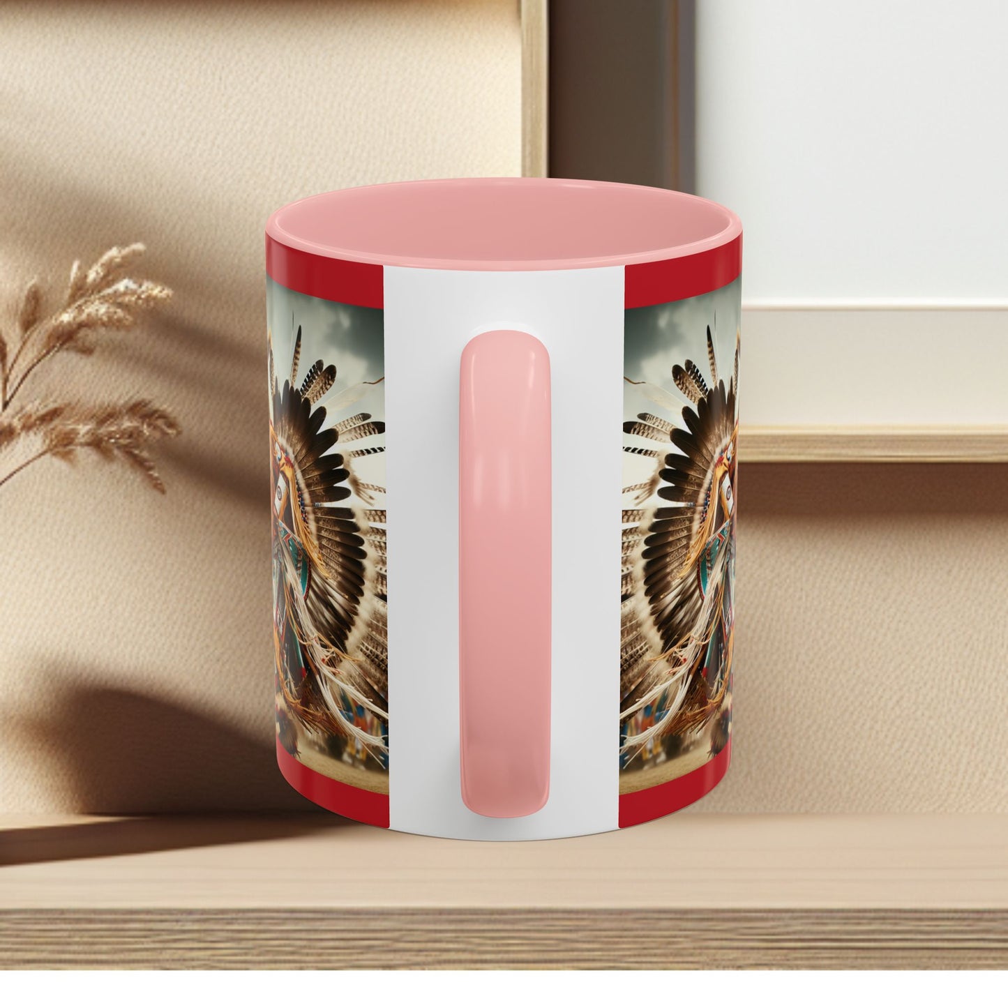 Mug- Native Dancer - Coffee Mug (11 oz, 15 oz) (AOP)