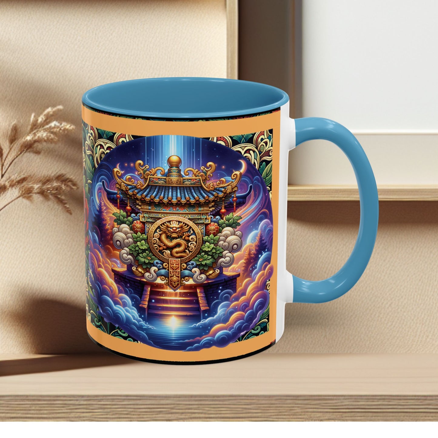 Mug Mystic Temple Rose Coffee Mug 11oz 15oz