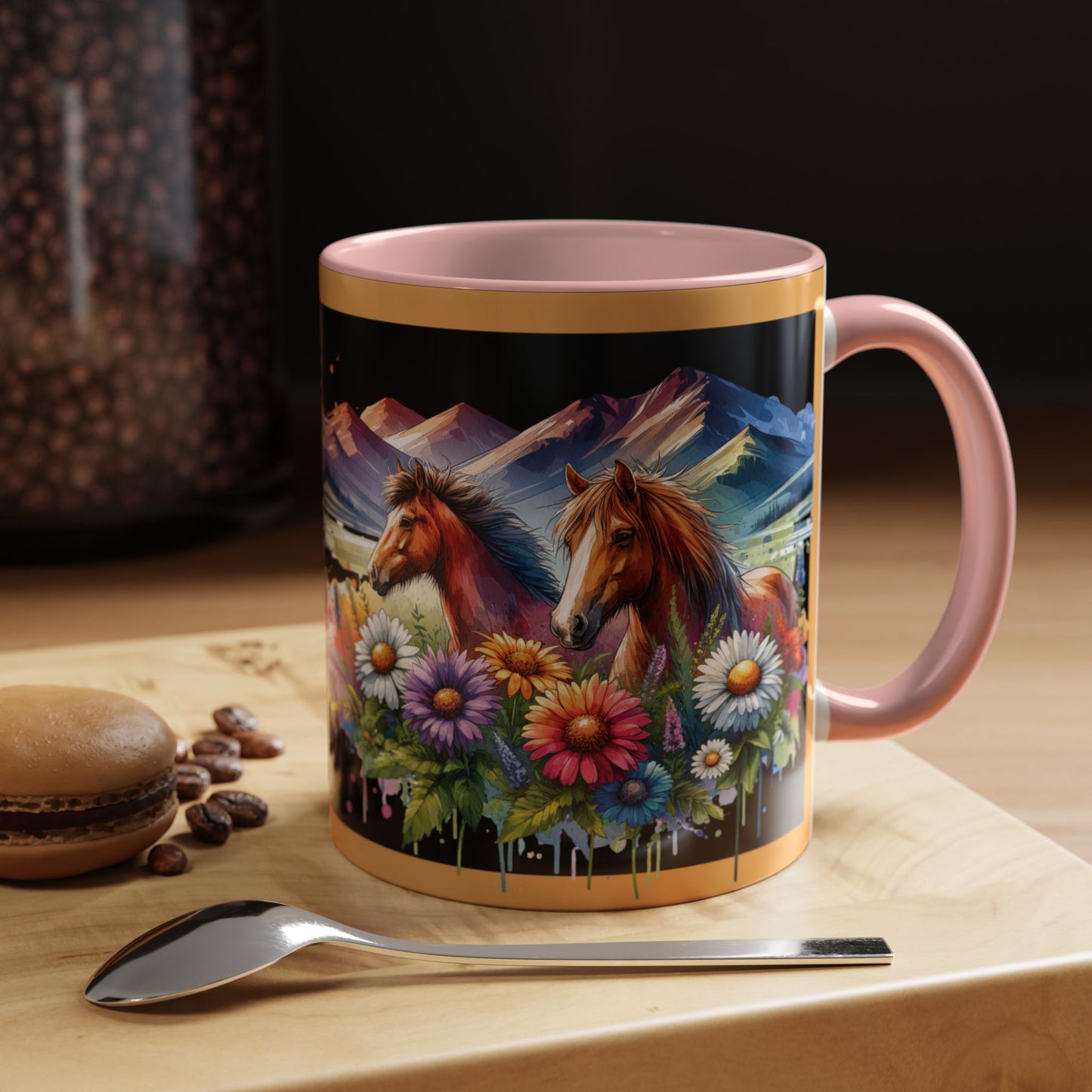 Mug Coffee Wild Horses 11oz 15oz