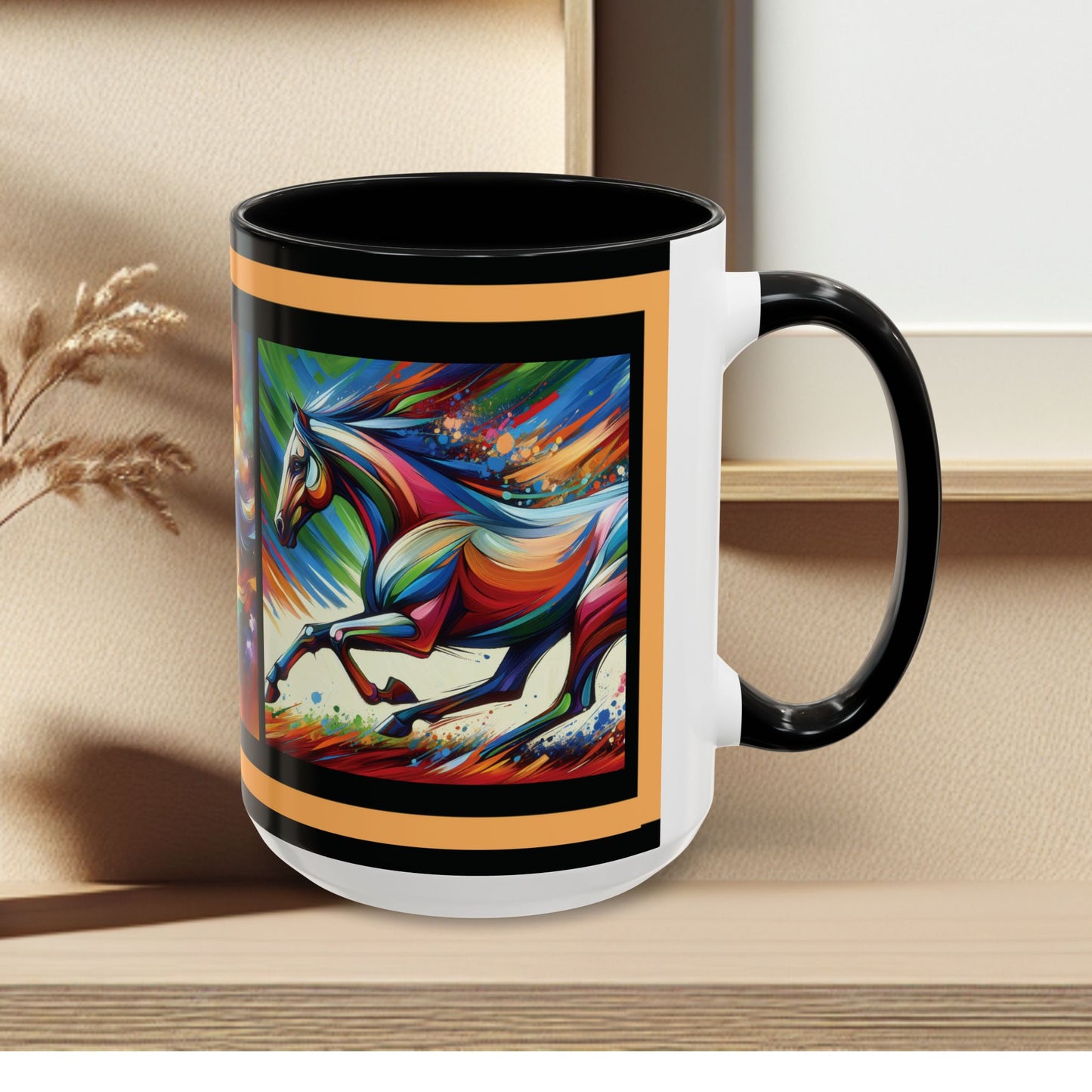 Coffee Mug Cloud Horses 11oz, 15oz