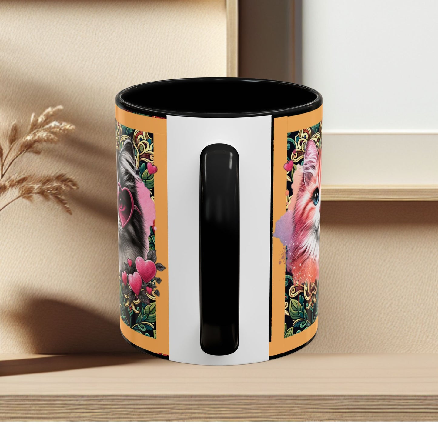 Coffee Mug Kittens Friends