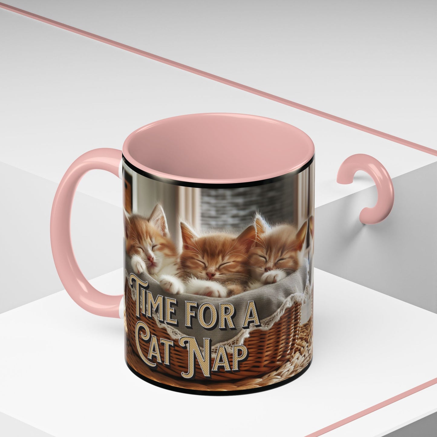 Coffee Mug - Time for a Cat Nap Accent (11, 15oz)