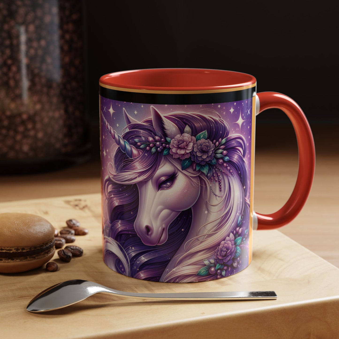 Mug Coffee Unicorns Night and Day - 11oz, 15oz