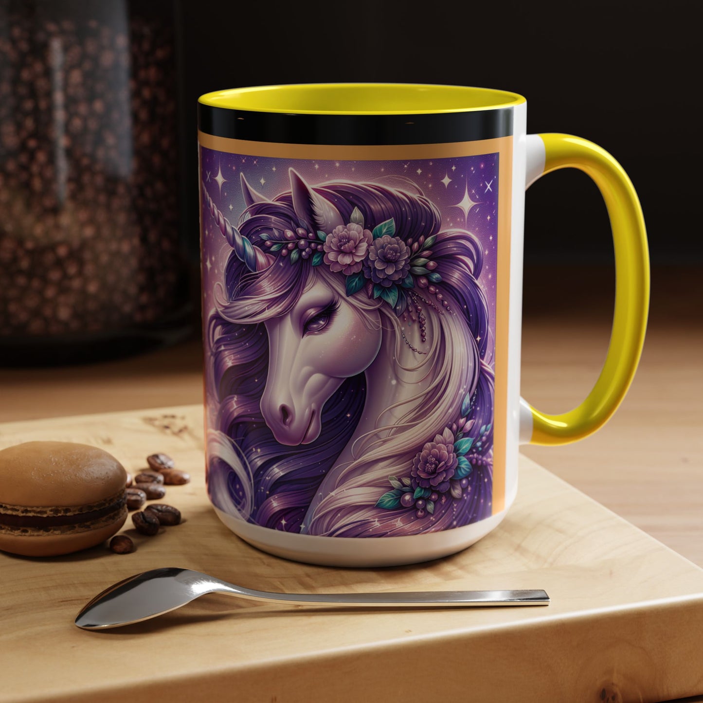 Mug Coffee Unicorns Night and Day - 11oz, 15oz