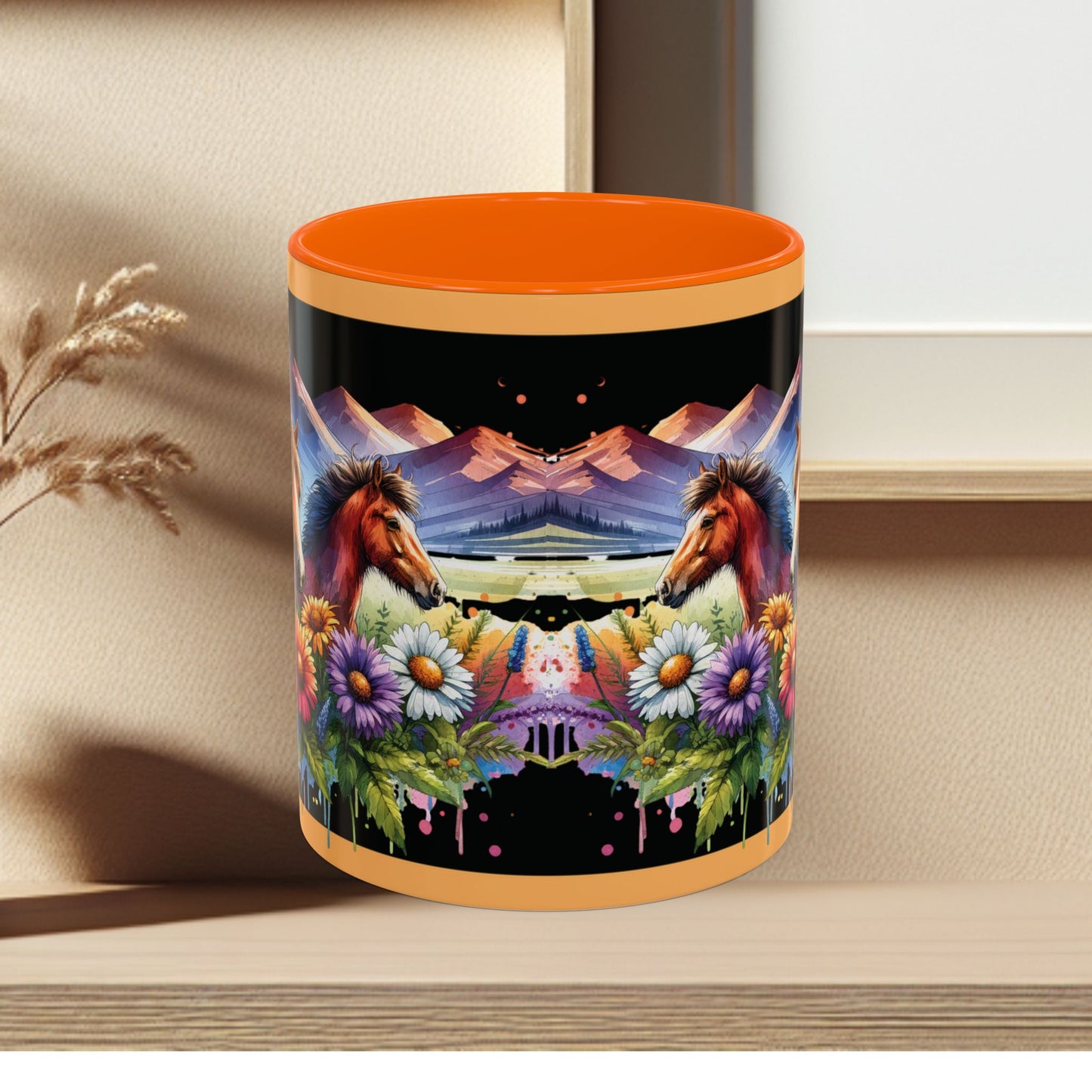Mug Coffee Wild Horses 11oz 15oz