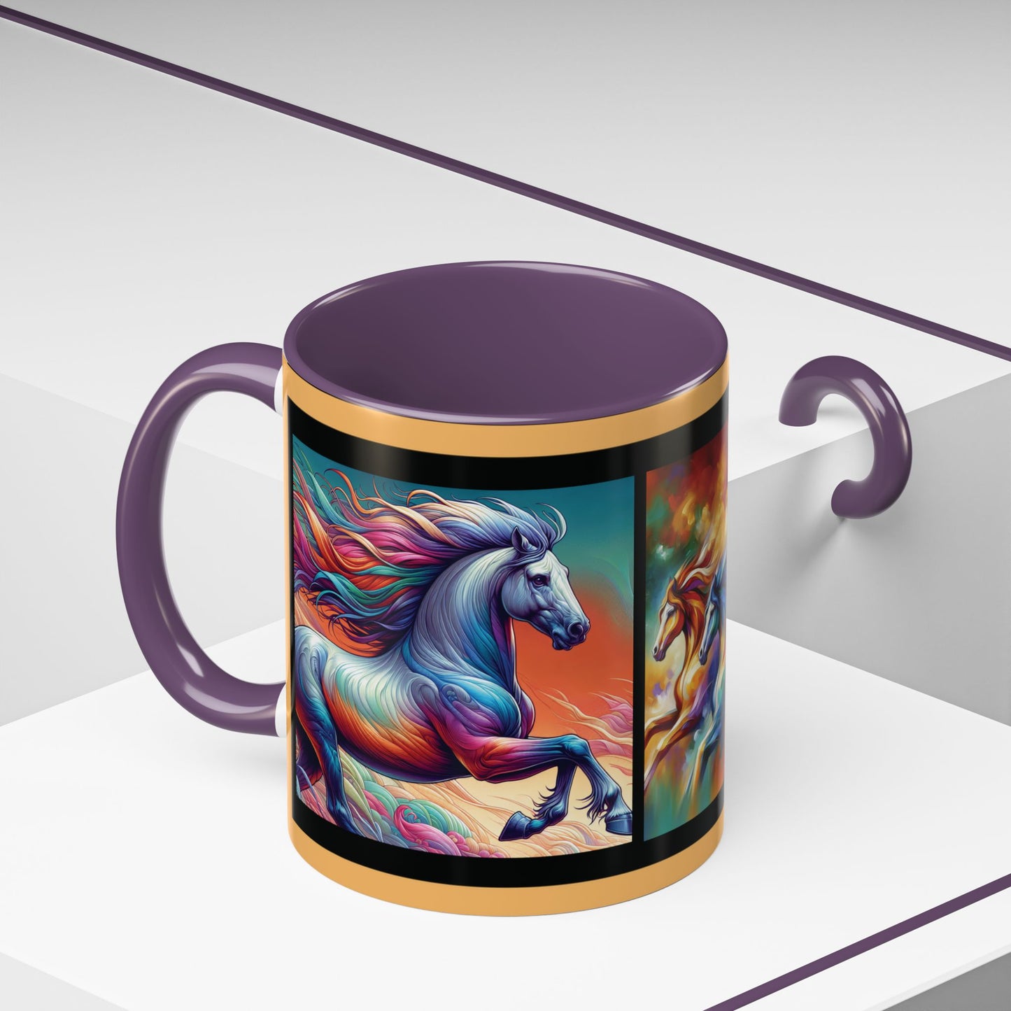 Coffee Mug Cloud Horses 11oz, 15oz
