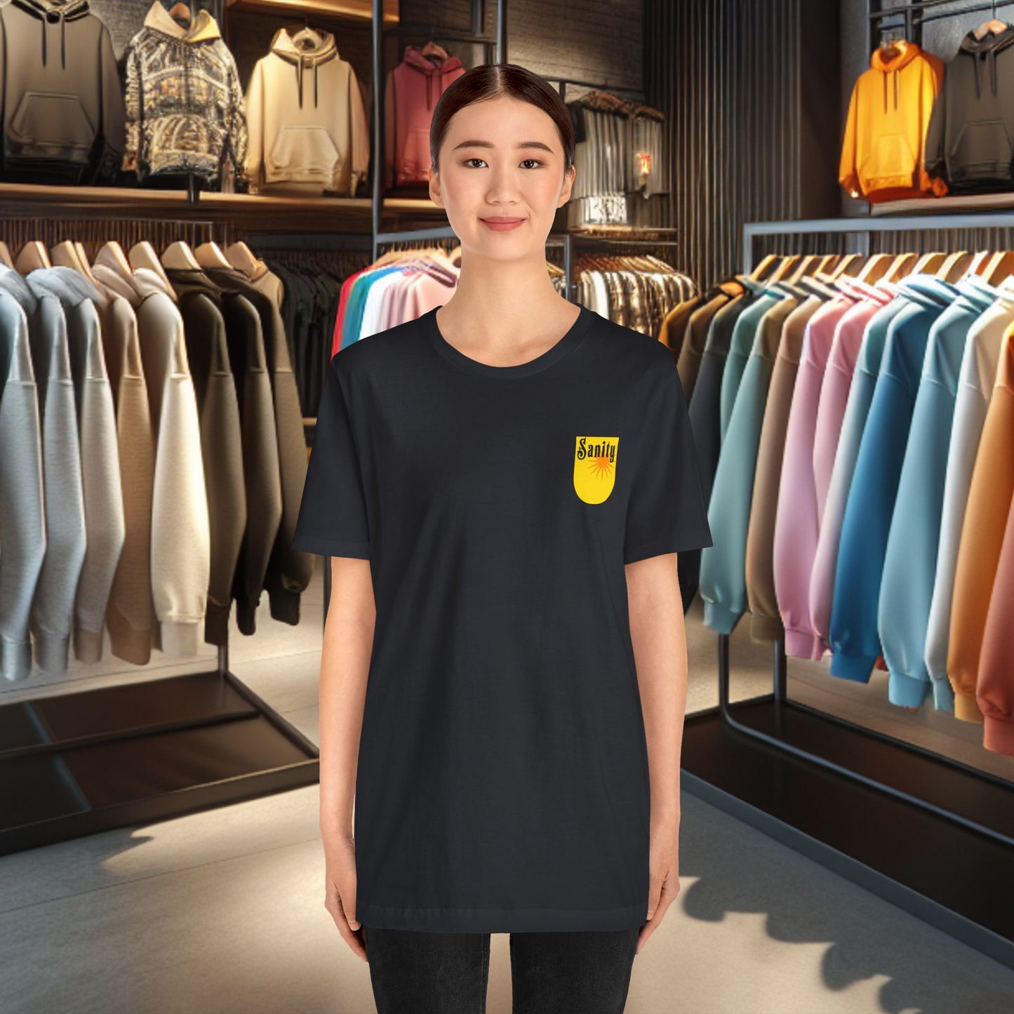 Relaxed Vibes Unisex Tee - Sanity Is Someone Else's Problem
