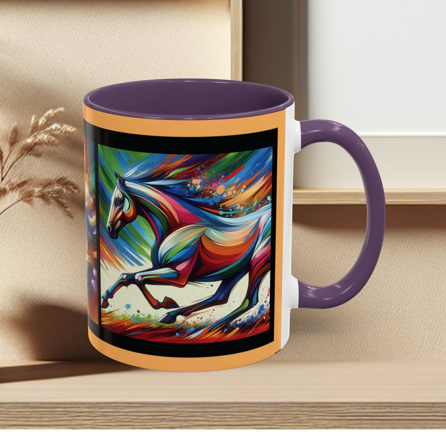Coffee Mug Cloud Horses 11oz, 15oz