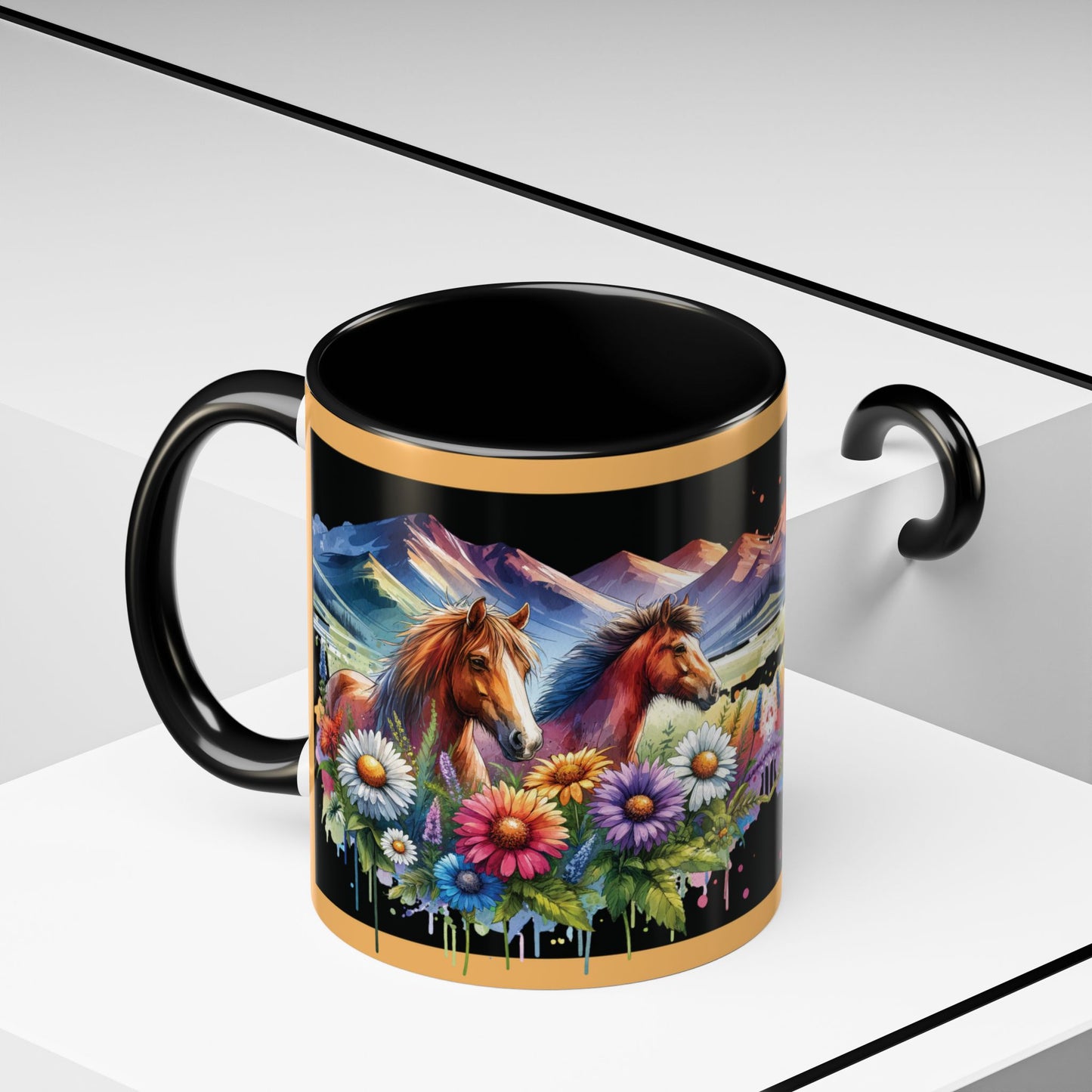 Mug Coffee Wild Horses 11oz 15oz