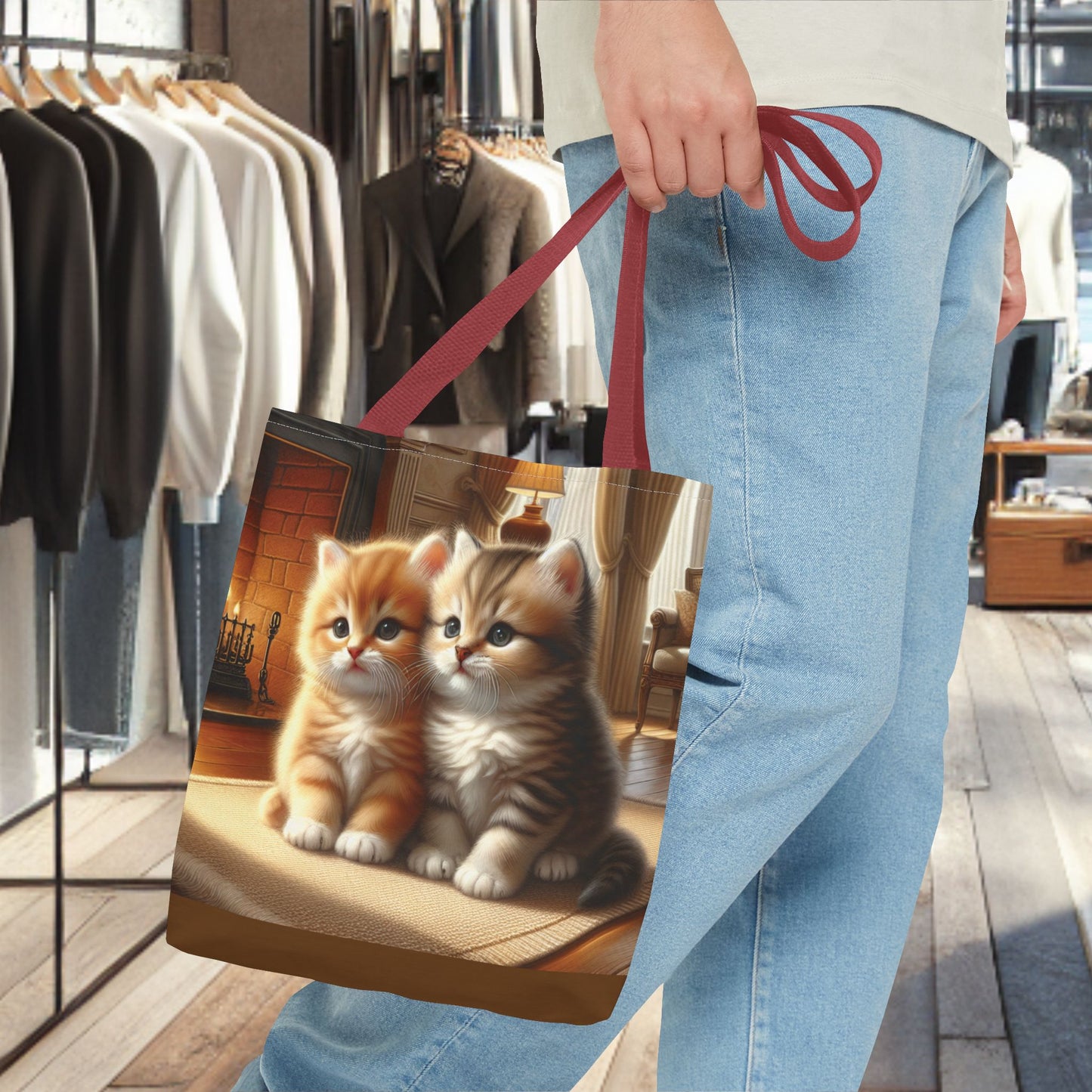 Tote Bag - Kittens - Tote Bag (AOP)
