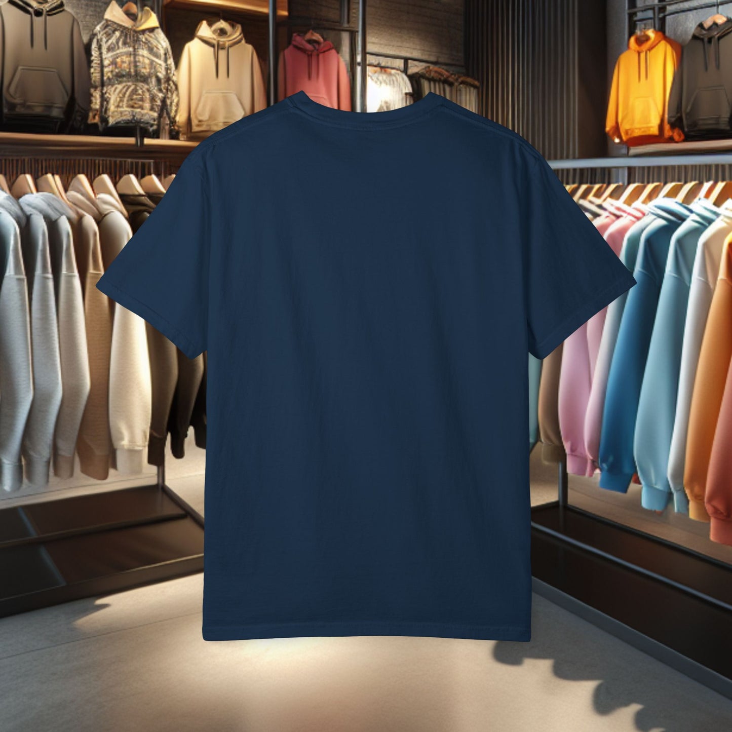 A Vibrant Mistic Temple Design -Unisex Garment-Dyed T-Shirt Perfect for Festivals & Everyday Wear