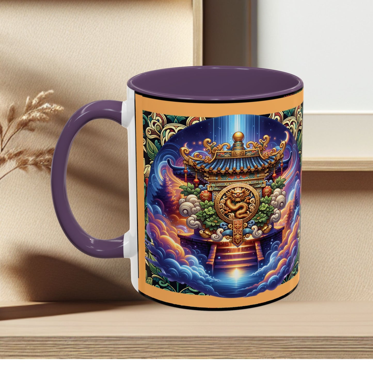 Mug Mystic Temple Rose Coffee Mug 11oz 15oz
