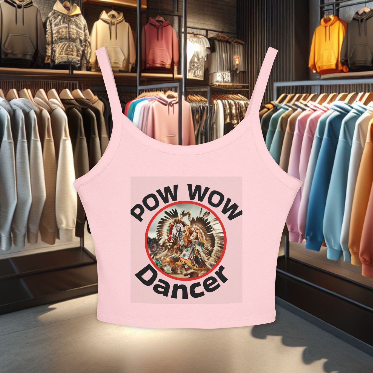 Women's Tank Top - Native POW - WOW Design