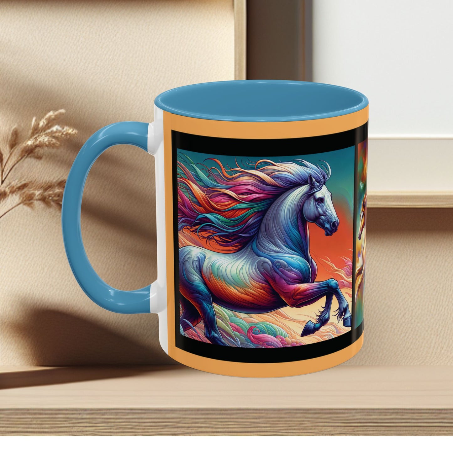 Coffee Mug Cloud Horses 11oz, 15oz
