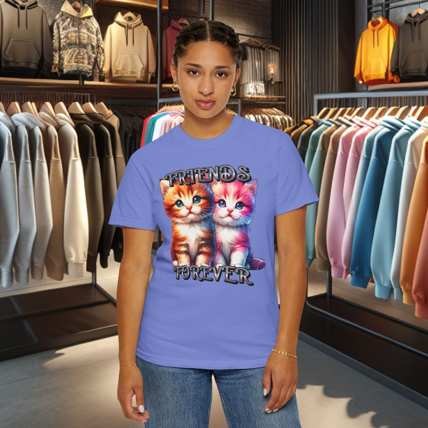 Cat Graphic T-shirt