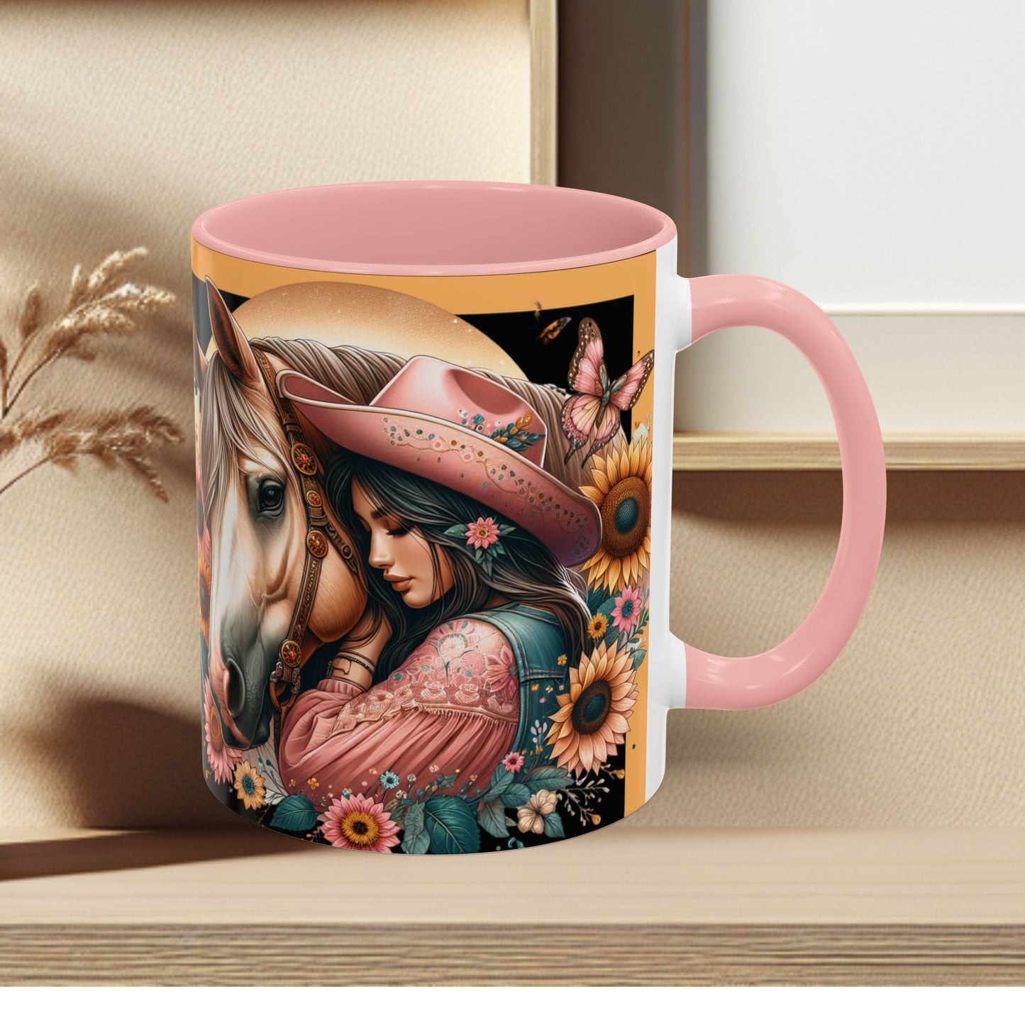 Coffee Mug Cowgirls and they're Horses