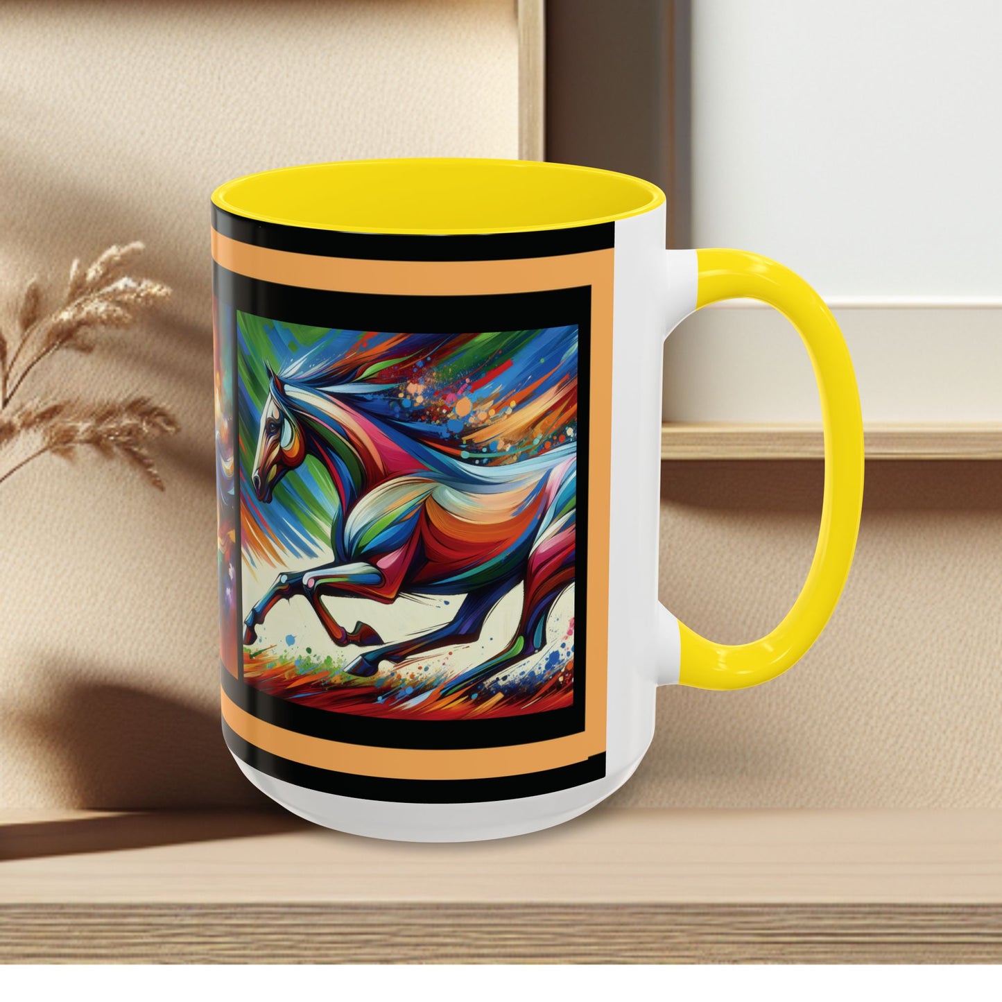 Coffee Mug Cloud Horses 11oz, 15oz