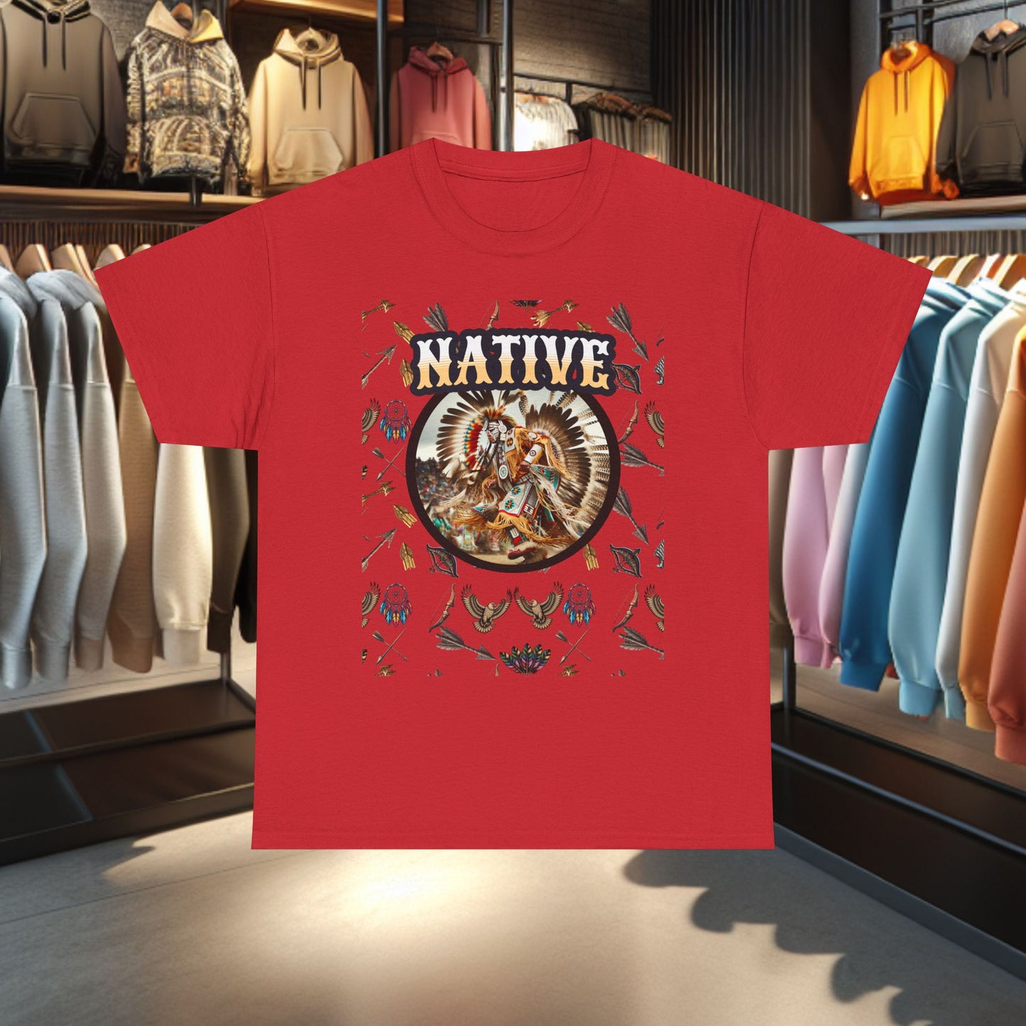 Men's Native - American Native Dancer Tee