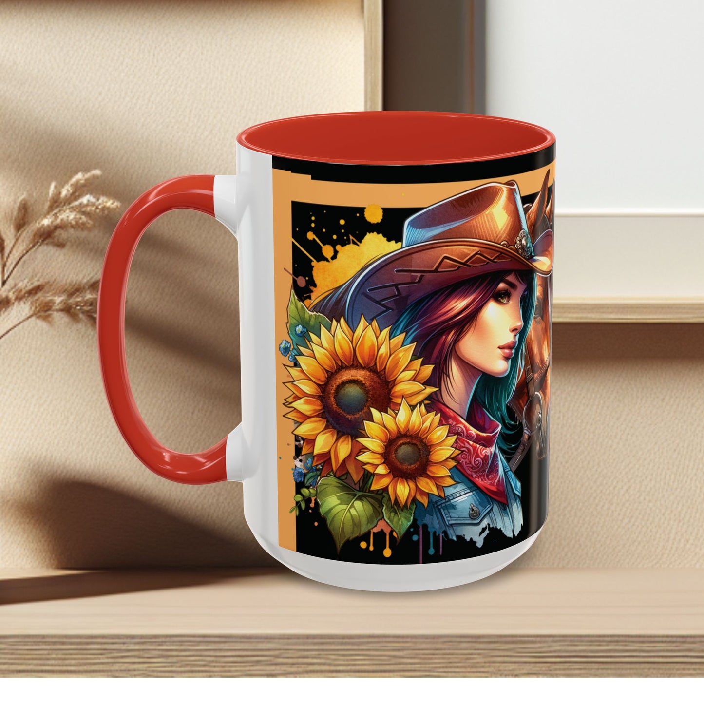 Coffee Mug Cowgirls and they're Horses