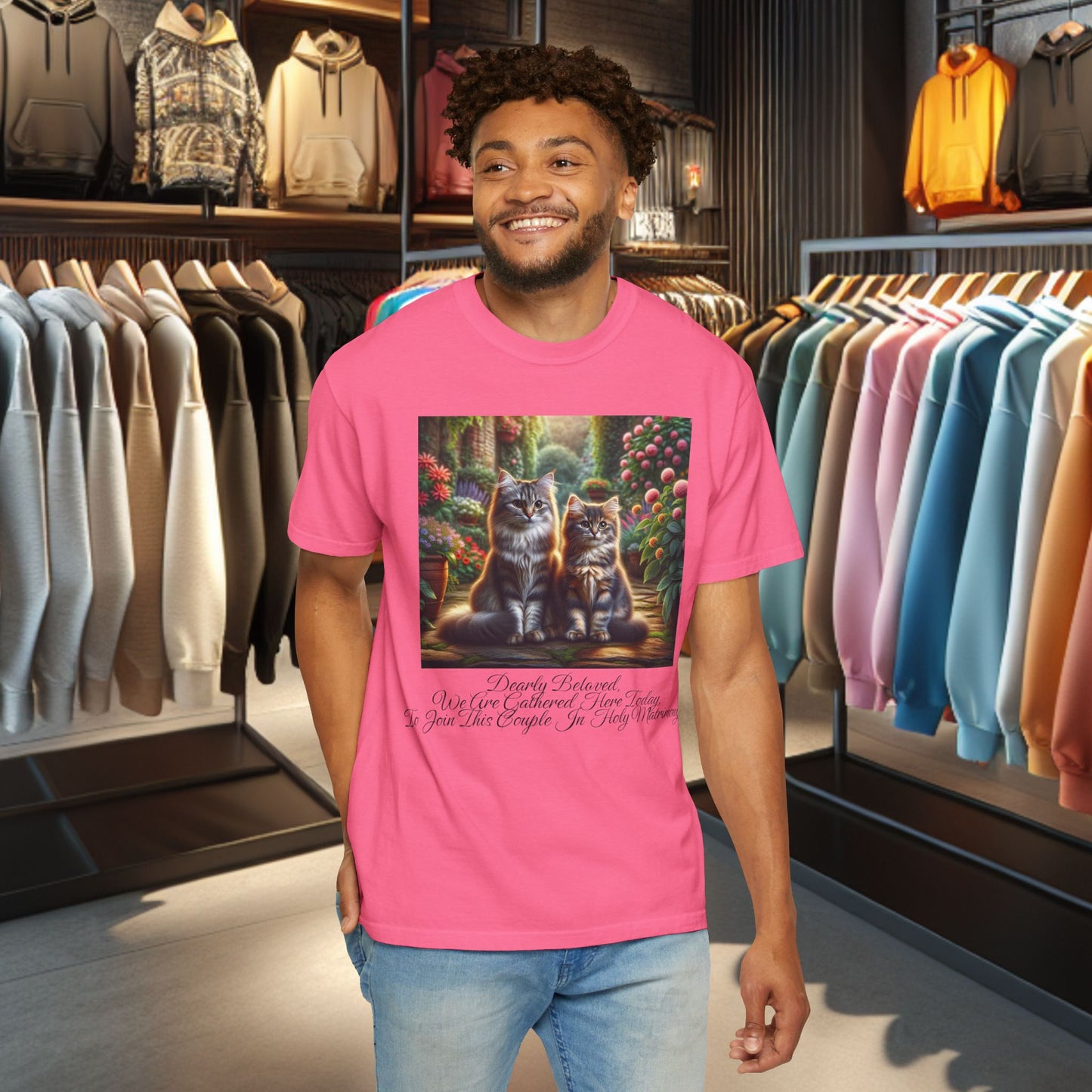 Cat Wedding T-shirt