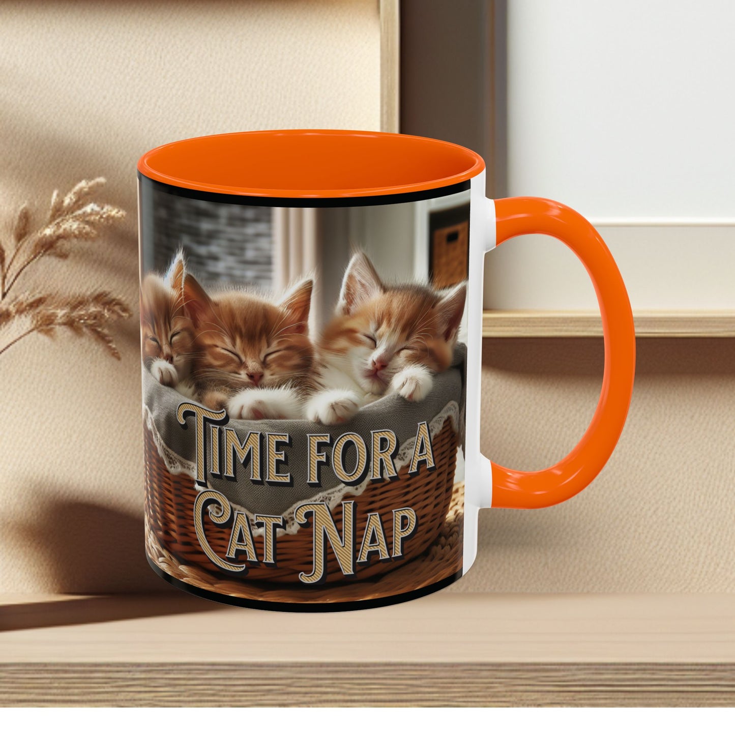 Coffee Mug - Time for a Cat Nap Accent (11, 15oz)