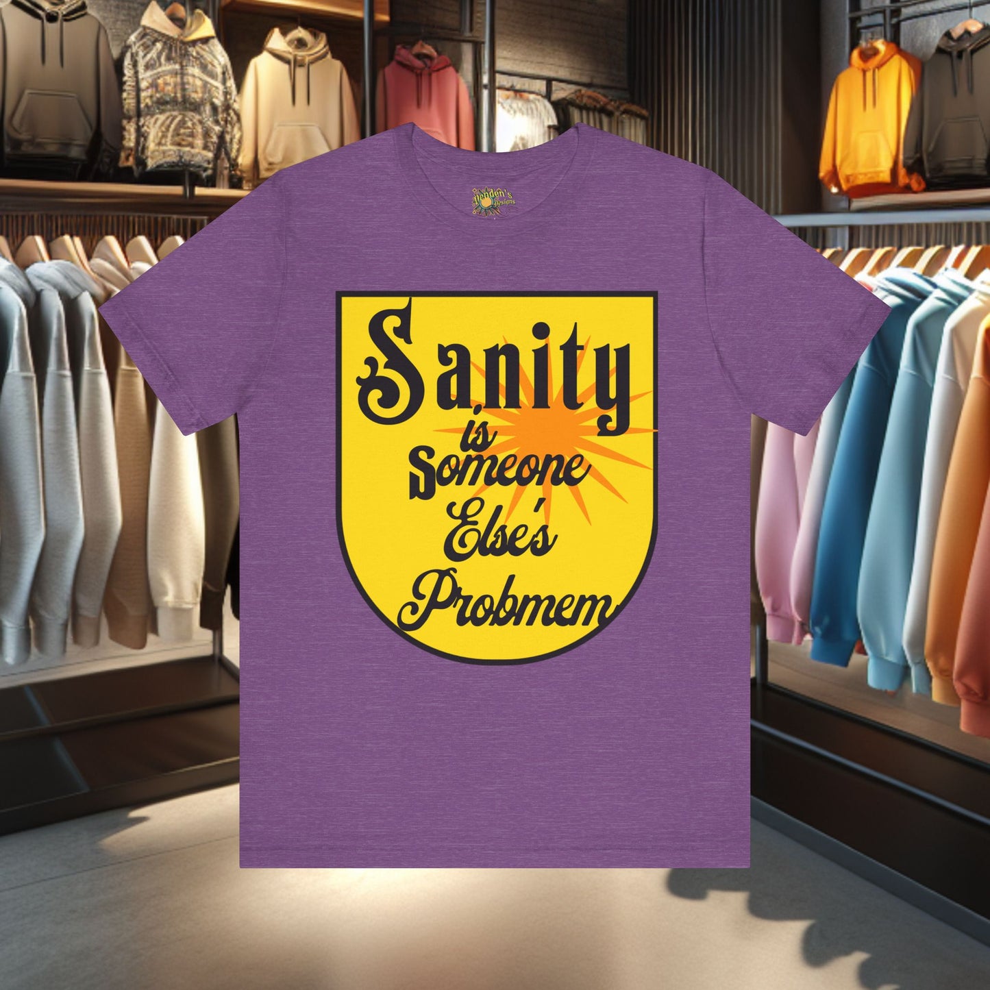 Funny Sanity Unisex Tee