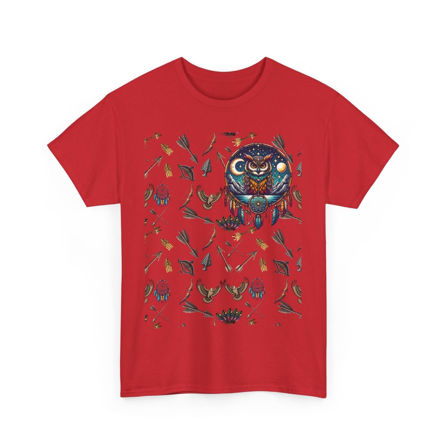 Men's Owl Dreamcatcher Graphic Tee,