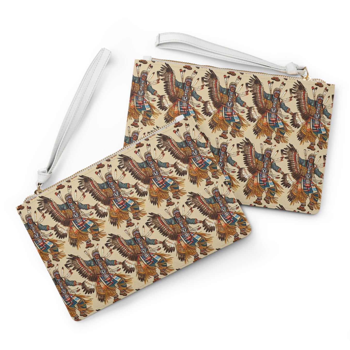 Native Dancers Clutch Bag - POW WOW Design