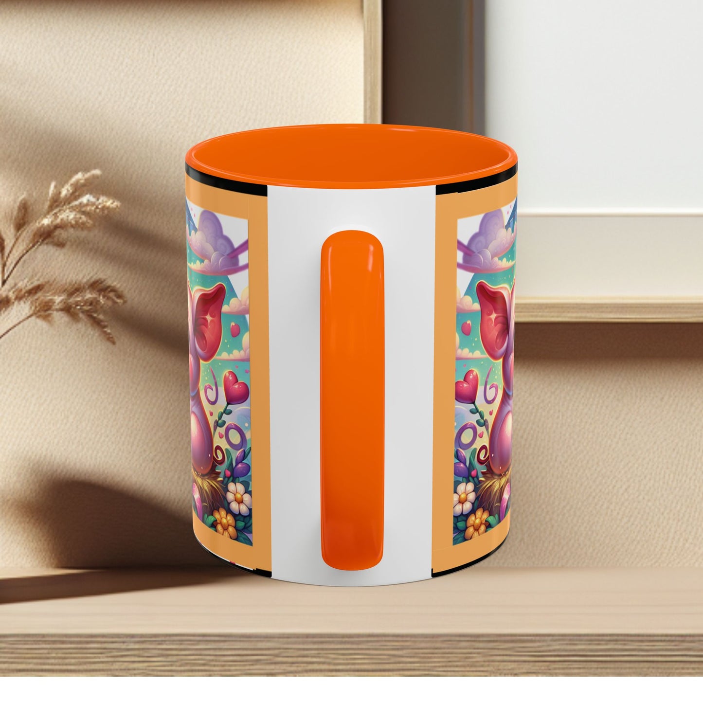 Coffee Mug Love Pigs Picknick 11, 15oz